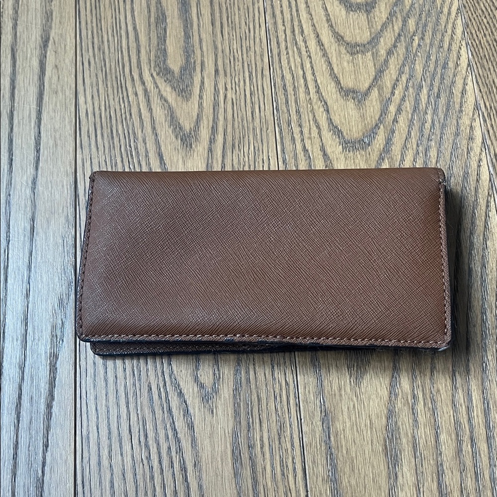 Michael Kors Brown Leather Card wallet - Picture 4 of 4
